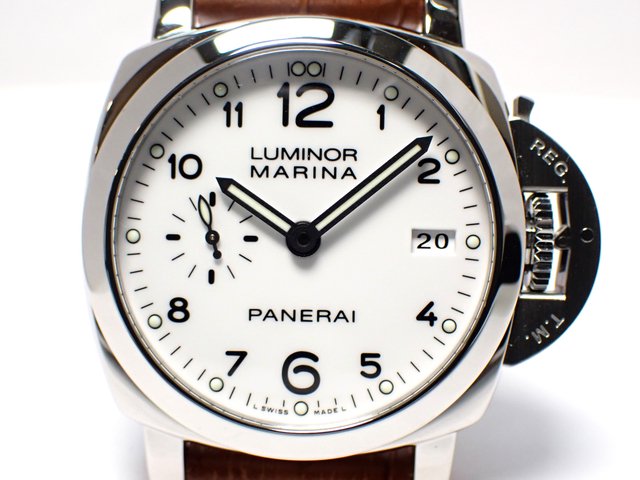 パネライ ルミノール1950・3DAY'S 42MM ホワイト PAM00523 - 腕時計 