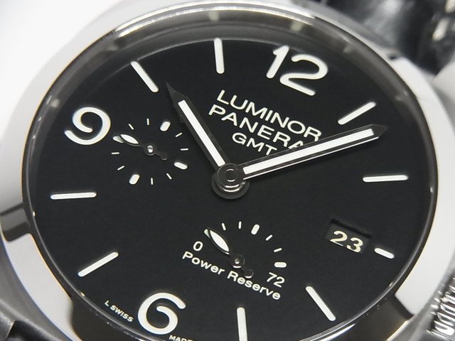パネライ ルミノール1950 3デイズ・GMT パワーリザーブ PAM00321 ...