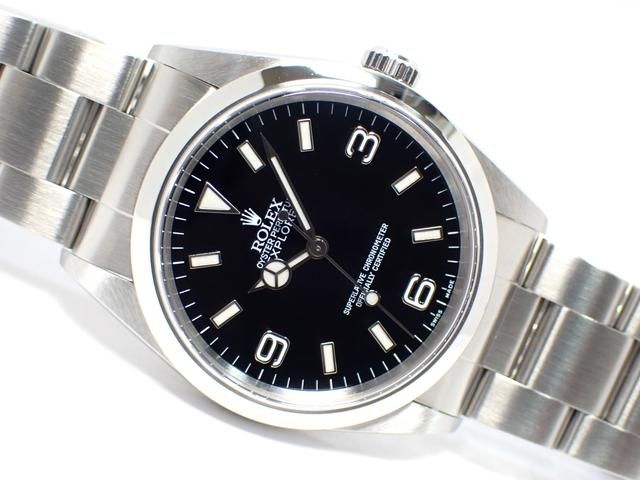 ロレックス エクスプローラーⅠ 14270 P番 正規品 - 腕時計専門