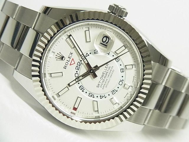 新同品！ ROLEX オイスターブレスレット SS スカイドゥエラー用 正規店品 - 金属ベルト