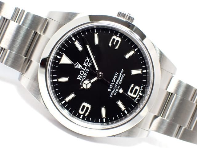 国内正規品 ロレックス エクスプローラー 214270後期モデル 39mm