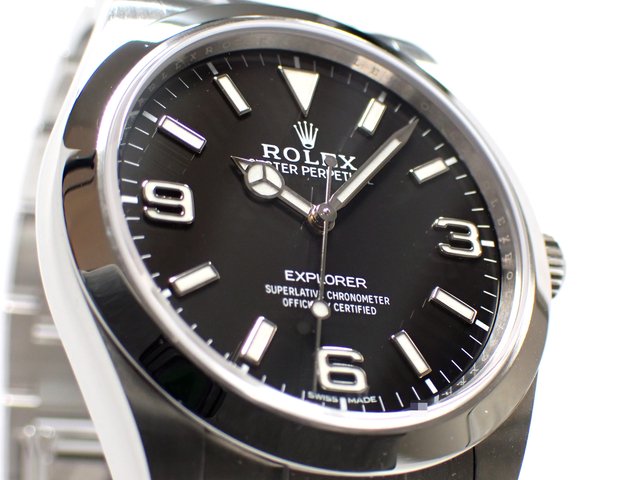 ロレックス エクスプローラーI 39MM 後期モデル 214270 '16年 - 腕時計 