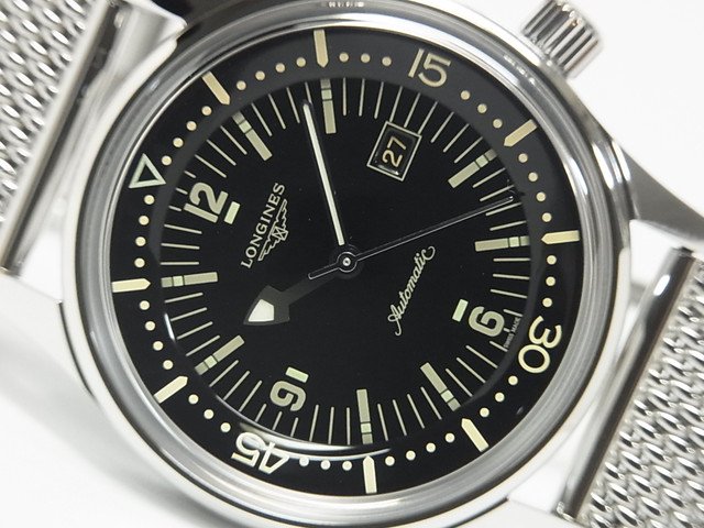 ロンジン レジェンドダイバー 36MM ブレス仕様 L3.374.4.50.6 正規品 - 腕時計専門店THE-TICKEN(ティッケン)  オンラインショップ