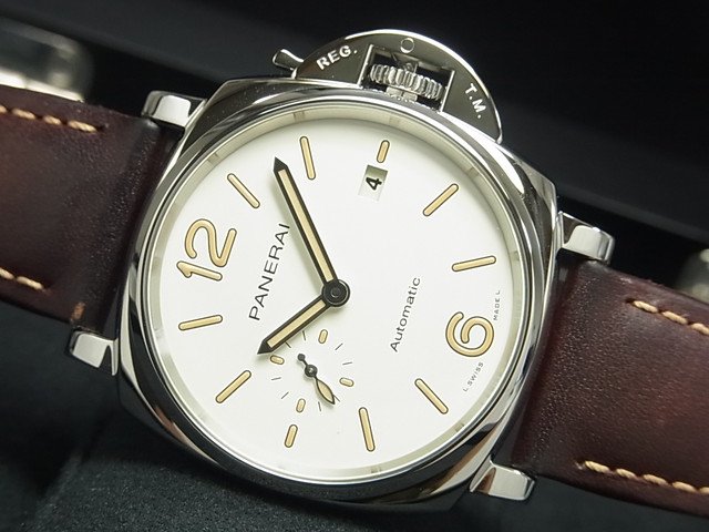 パネライ ルミノール・ドゥエ ホワイト PAM01046 42mm 正規 - 腕時計専門店THE-TICKEN(ティッケン) オンラインショップ