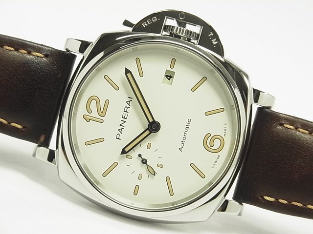 パネライ ルミノール・ドゥエ ホワイト PAM01046 42mm 正規 - 腕時計 ...