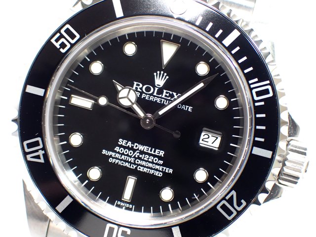 ロレックス　シードゥエラー　Ref.16600　A番 - 腕時計専門店THE-TICKEN(ティッケン) オンラインショップ
