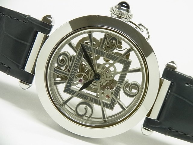 カルティエ　パシャ ドゥ カルティエ　スケルトン　41MM　WHPA0007 - 腕時計専門店THE-TICKEN(ティッケン) オンラインショップ