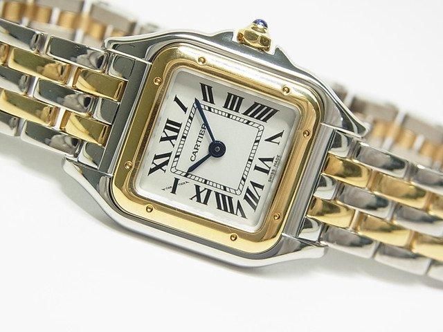 CARTIER 【カルティエ】パンテール　SM　クォーツ　SS×YGファッション小物