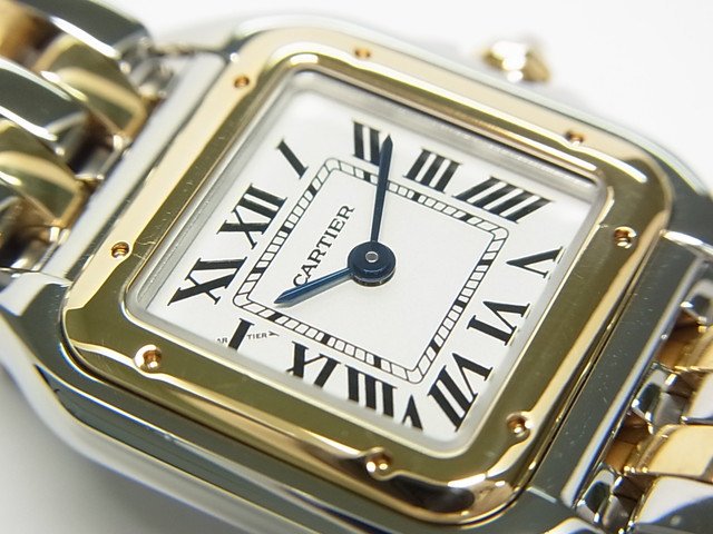 カルティエ　パンテールドゥカルティエ　SM　2ロウ　SS×YGコンビ　’17年購入　 - 腕時計専門店THE-TICKEN(ティッケン)  オンラインショップ