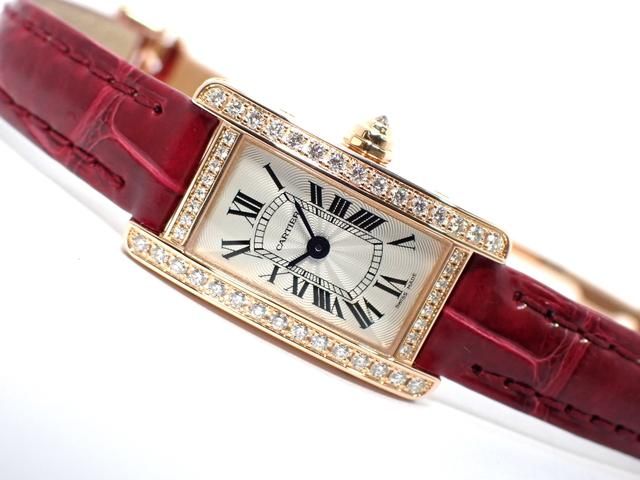 【美品】カルチェ　Cartier　値下　ウォッチケース　ギャラ付（内外箱）