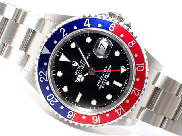 GMTマスター2 青/赤 交換用ベゼル ④ - ブランド腕時計