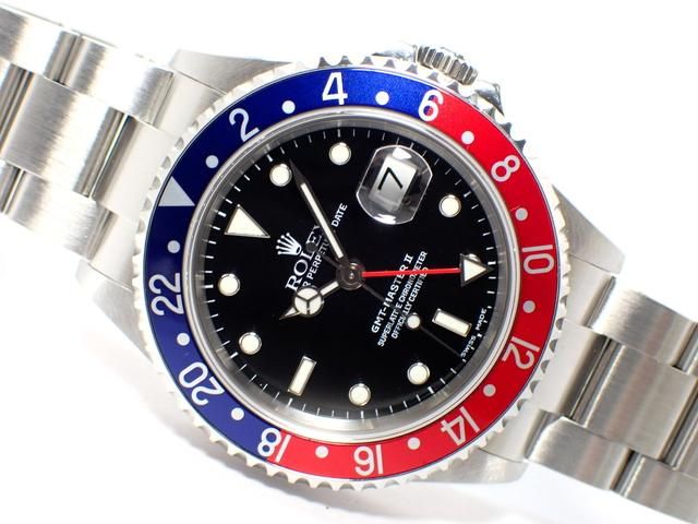 〇 ROLEX GMTマスターⅡ 16710LN ベゼル FZ824138mm