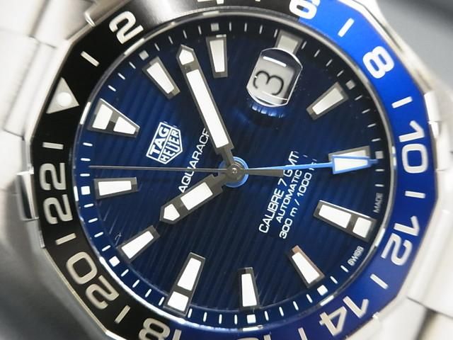 タグホイヤー アクアレーサー キャリバー7・GMT WAY201T.BA0927 正規品 