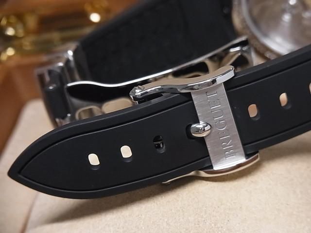ブレゲ マリーン・GMT シルバー文字盤 5857ST/12/5ZU メーカーOH