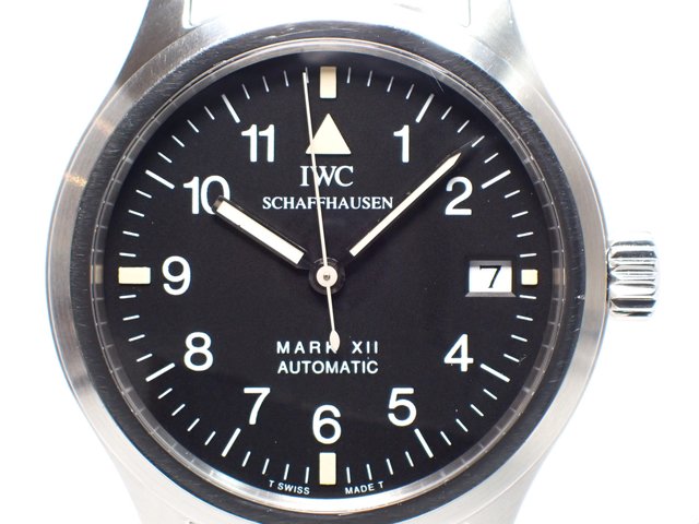 IWC マーク12 革ベルト仕様 ブレスレット付き Ref.3241‐001 - 腕時計 