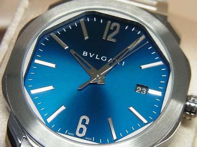 ブルガリ　オクト ローマ ウォッチ　41MM　ブルー文字盤　102856 - 腕時計専門店THE-TICKEN(ティッケン) オンラインショップ