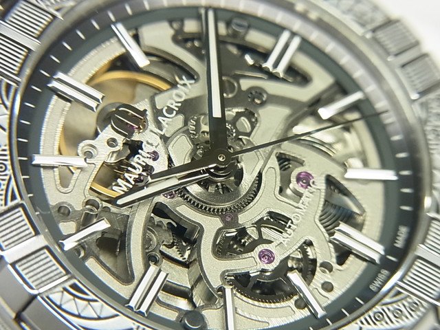 モーリス・ラクロア アイコン・スケルトン アーバントライブ 39MM AI6007-SS009-030-1 - 腕時計専門店THE-TICKEN(ティッケン)  オンラインショップ