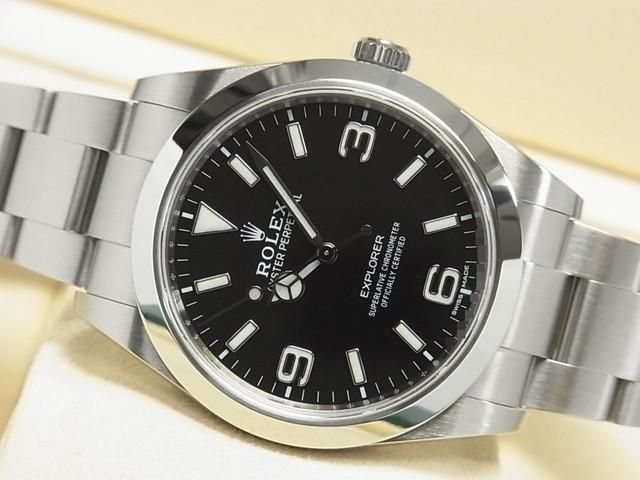 ロレックス エクスプローラーI 39MM Ref.214270 後期モデル - 腕時計 ...