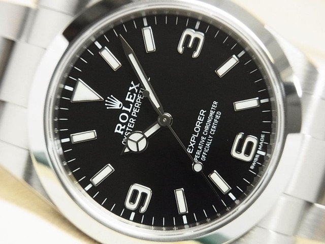 ロレックス　エクスプローラーI　39MM　Ref.214270　後期モデル　 - 腕時計専門店THE-TICKEN(ティッケン) オンラインショップ