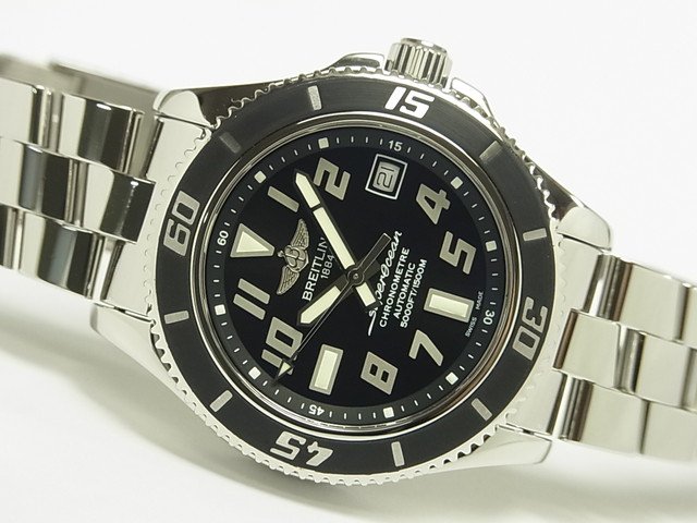 ブライトリング　スーパーオーシャン42　ブラック　A17364　 - 腕時計専門店THE-TICKEN(ティッケン) オンラインショップ