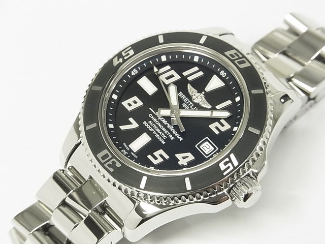 ブライトリング スーパーオーシャン42 ブラック A17364 - 腕時計専門店 