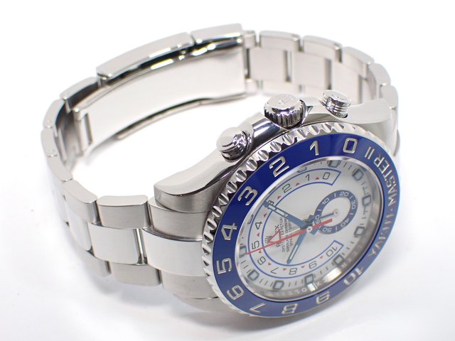 ロレックス ヨットマスターII Ref.116680 '17年 メーカーOH済 - 腕時計 