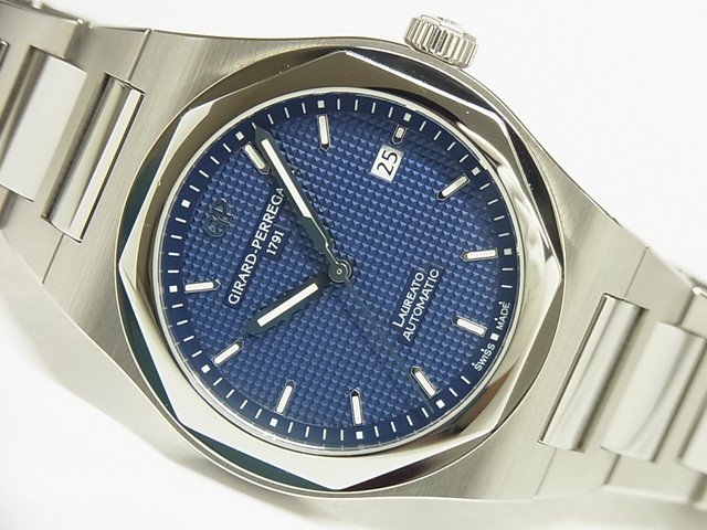 ジラール・ペルゴ　ロレアート　ブルー文字盤　創業225周年モデル　225本限定 - 腕時計専門店THE-TICKEN(ティッケン) オンラインショップ