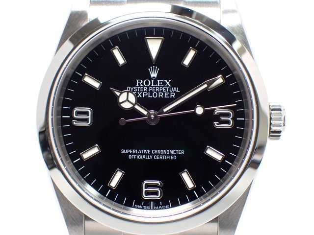 ロレックス エクスプローラーI 114270 Z番 正規品 - 腕時計専門店THE 