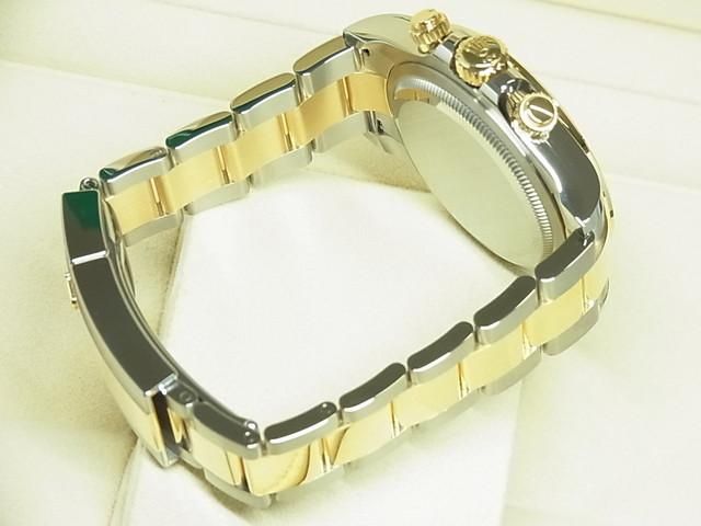 ロレックス デイトナ SS×YGコンビ ブラック8Pダイヤ 126503G 未 ロレックス デイトナ SS×YGコンビ ブラック8Pダイヤ 126503G 未