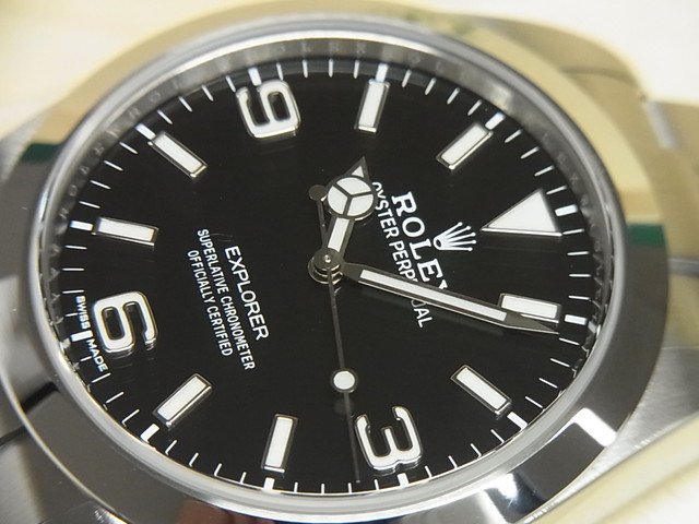 ロレックス　エクスプローラーI　39MM　後期ダイヤル　214270 - 腕時計専門店THE-TICKEN(ティッケン) オンラインショップ