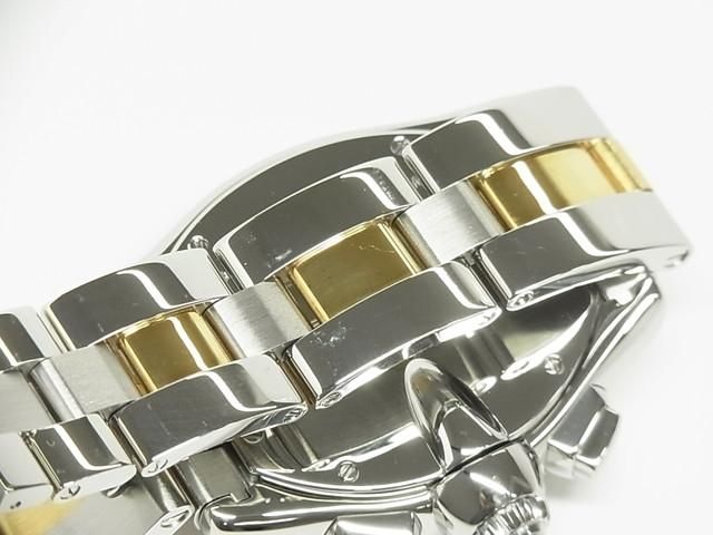 カルティエ ロードスター・クロノグラフ XL SS×YGコンビ