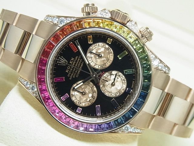 ロレックス デイトナ レインボー エバーRG 116595RBOW 未使用品 - 腕時計専門店THE-TICKEN(ティッケン) オンラインショップ