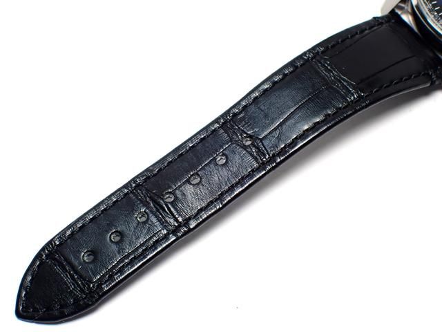ゼニス ZENITH 純正 21mm レザー アリゲーターベルト エルプリメロ ゼニス クロノマスター・エルプリメロ オープン 限定25本 革