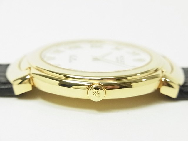ロレックス　チェリーニ　ホワイトローマン　36MM　18KYG　Ref.6623/8　 - 腕時計専門店THE-TICKEN(ティッケン)  オンラインショップ