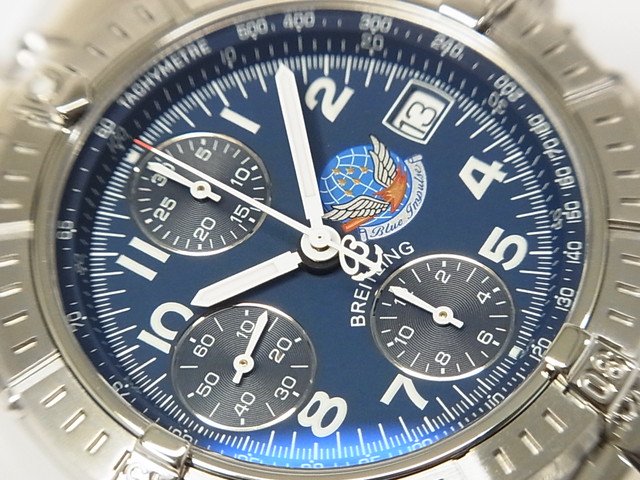 ブライトリング クロノマット ブルーインパルス 日本限定500本 A140CBIPAS(A13353) -  腕時計専門店THE-TICKEN(ティッケン) オンラインショップ