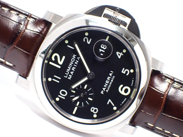 パネライ ルミノール・マリーナ 44MM ブラックアラビア 正規品 PAM00164 - 腕時計専門店THE-TICKEN(ティッケン)  オンラインショップ