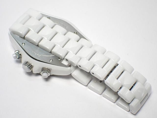 シャネル J12 スーパーレッジェーラ ホワイト 41MM H3410 正規品