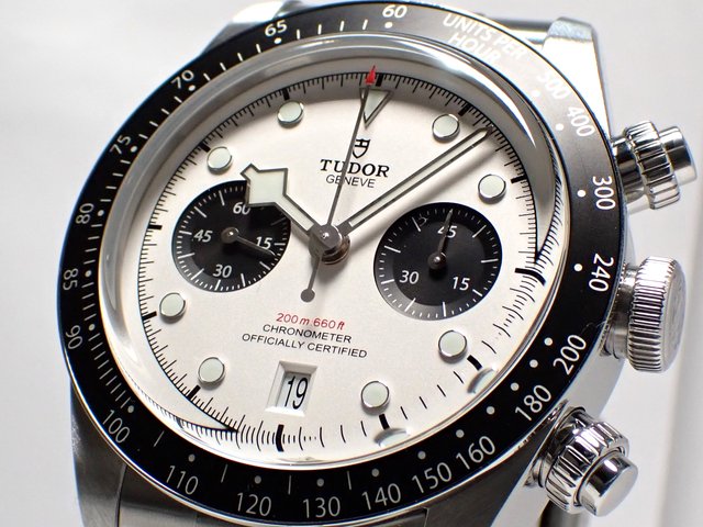 チューダー ブラックベイ・クロノ ホワイト×ブラック Ref.79360N '21年 - 腕時計専門店THE-TICKEN(ティッケン)  オンラインショップ