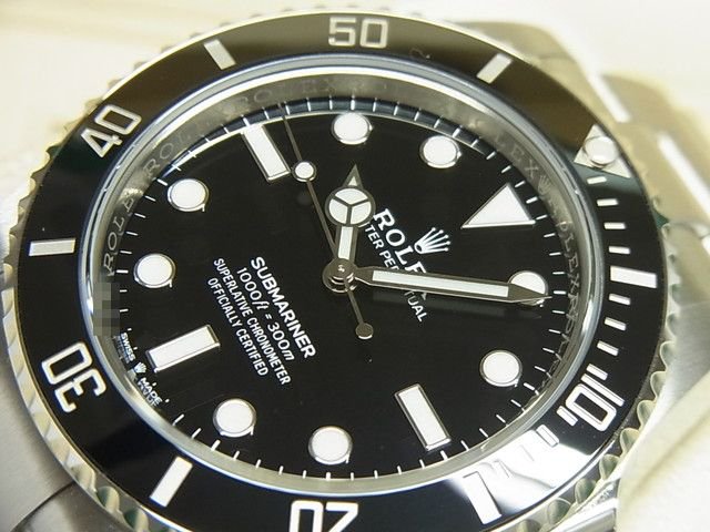 ロレックス　サブマリーナ・ノンデイト　41MM　124060　'21年購入 - 腕時計専門店THE-TICKEN(ティッケン) オンラインショップ