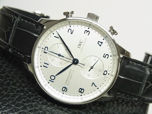 IWC ポルトギーゼ・クロノグラフ シルバー IW371605 正規品 - 腕時計