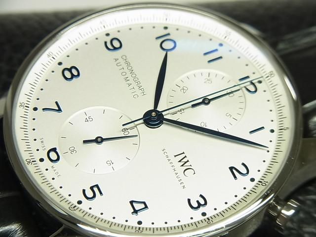 楽天市場】IWC ポルトギーゼ クロノグラフ IW371605 シルバー