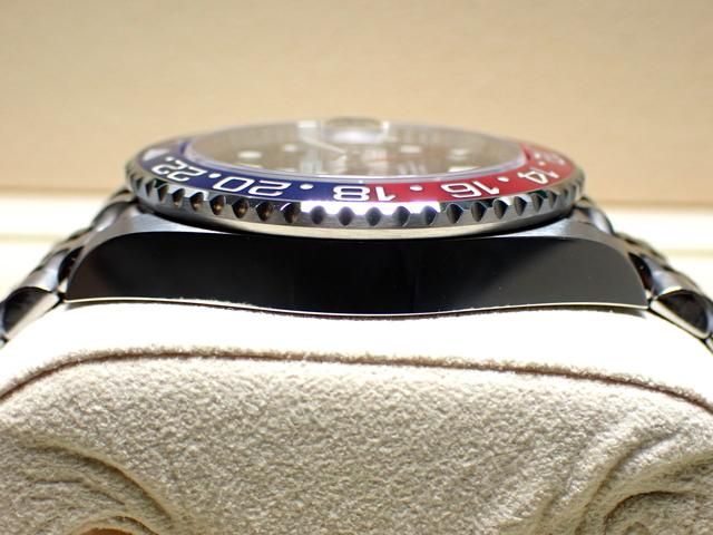 ロレックス GMTマスターII 赤青ベゼル ジュビリーブレス