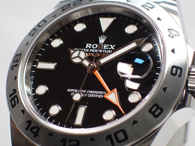 ロレックス エクスプローラーII ブラック文字盤 226570 '21年 - 腕時計 ...