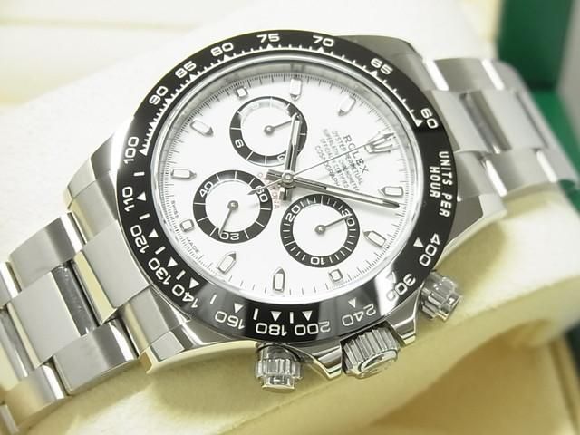 ロレックス デイトナ ホワイト文字盤 116500LN '19年購入未使用品