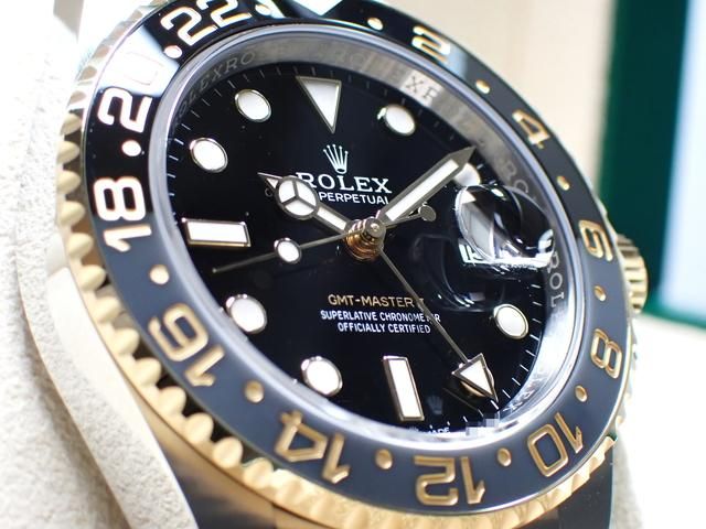 自動巻き腕時計　GMT-Master II ブラック×グレー　タイプ GMTマスターⅡ灰黒
