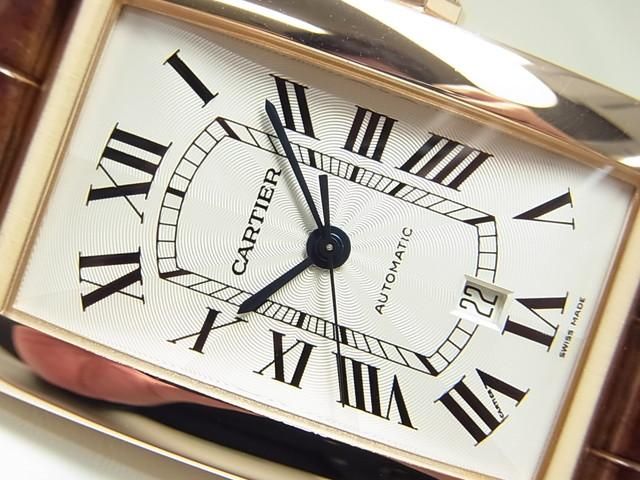 カルティエ タンク アメリカン XL 18KPG W2609856 正規品