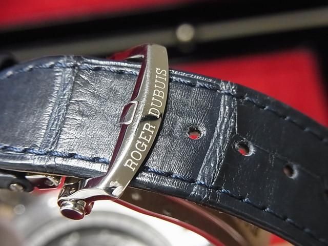 ロジェ・デュブイ エクスカリバー42 オートマティック ブルー DBEX0535