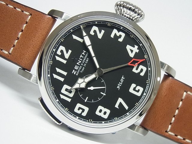 ゼニス　パイロット アエロネフ タイプ20・GMT　03.2430.693/21.C723 - 腕時計専門店THE-TICKEN(ティッケン)  オンラインショップ