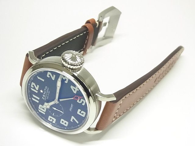 ゼニス　パイロット アエロネフ タイプ20・GMT　03.2430.693/21.C723 - 腕時計専門店THE-TICKEN(ティッケン)  オンラインショップ