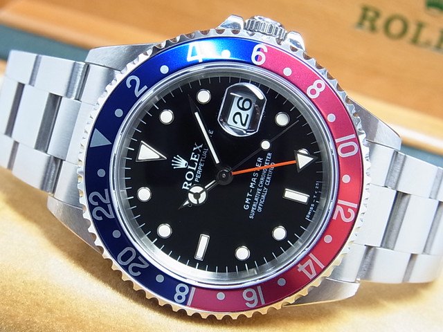 ロレックス GMTマスターI 赤青ベゼル Ref.16700 T番 - 腕時計専門店THE 